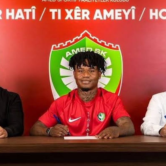 Gift Orban rejoint Amedspor pour une saison en prêt avec une option d’achat.