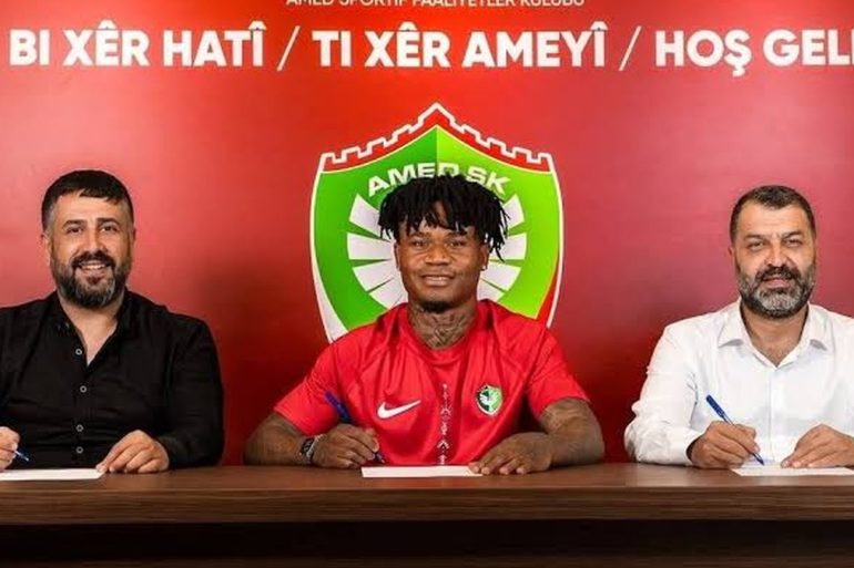 Gift Orban rejoint Amedspor pour une saison en prêt avec une option d’achat.