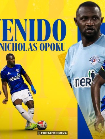 Nicholas Opoku signe à Las Palmas