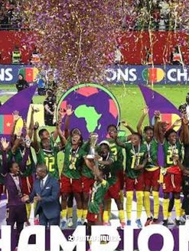 Les Lionnes Indomptables célèbrent le premier sacre du Cameroun en CAN féminine.