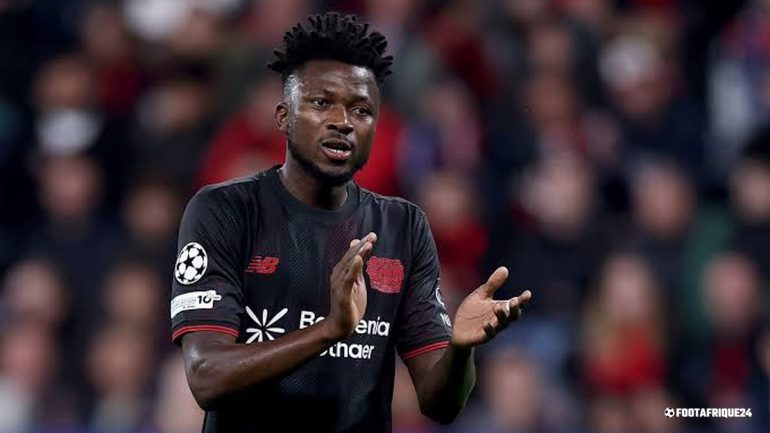 Edmond Tapsoba devient capitaine du Bayer Leverkusen