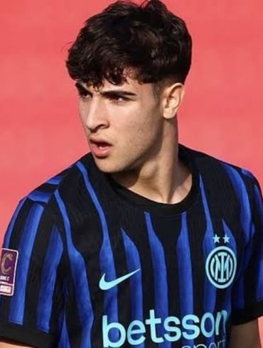 Aymen Zouin avec l’Inter Milan, avant son transfert attendu à Parma.