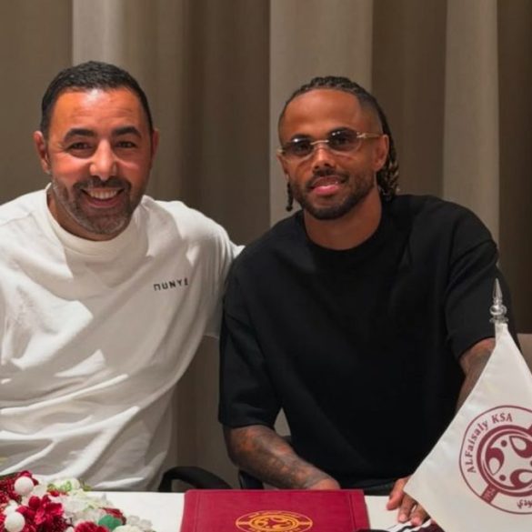 Al-Faisaly officialise l’arrivée de l’international congolais Théo Bongonda, recruté libre après son départ du Spartak Moscou.
