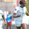 Adji Ndiaye a repoussé à deux reprises le penalty de Yasmin Mrabet lors du match nul entre le Sénégal et le Maroc.