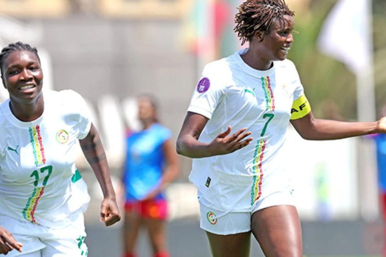 Adji Ndiaye a repoussé à deux reprises le penalty de Yasmin Mrabet lors du match nul entre le Sénégal et le Maroc.