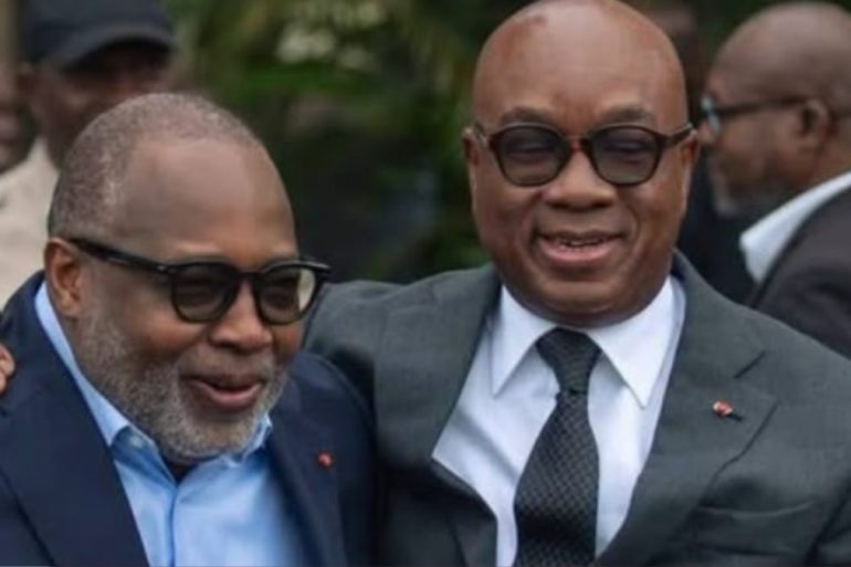 Yacine Idriss Diallo et plusieurs membres de son équipe en vue de l’élection à la présidence de la FIF.
