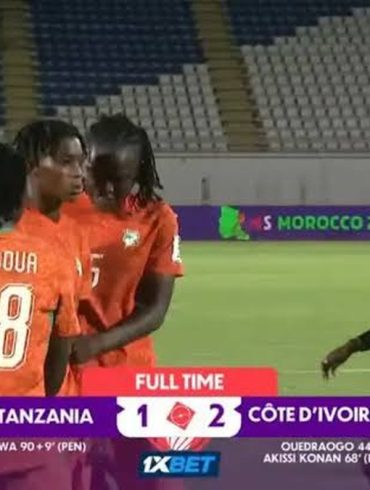 La Côte d’Ivoire s’impose 2-1 contre la Tanzanie et termine en tête de son groupe à la CAN féminine 2026.