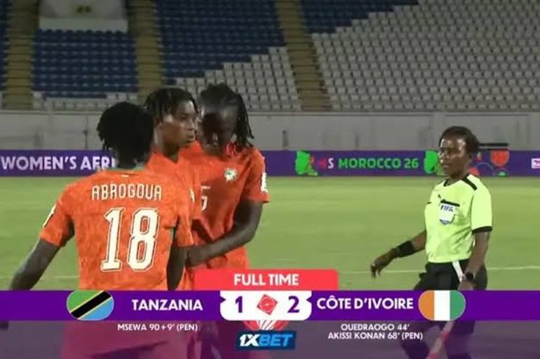 La Côte d’Ivoire s’impose 2-1 contre la Tanzanie et termine en tête de son groupe à la CAN féminine 2026.