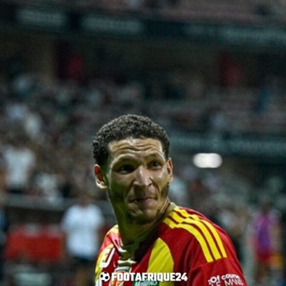 Adil Bourabaa a marqué lors du nul 2-2 du Mans contre Lens en Ligue 1.