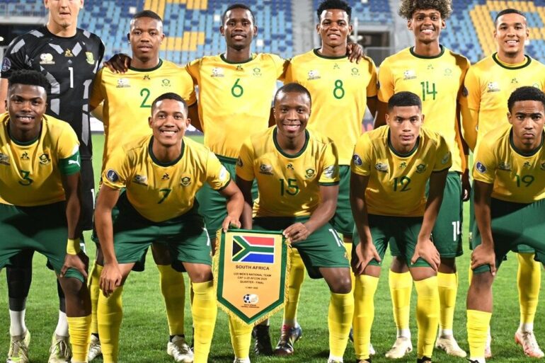 Équipe d’Afrique du Sud U20 avant un match