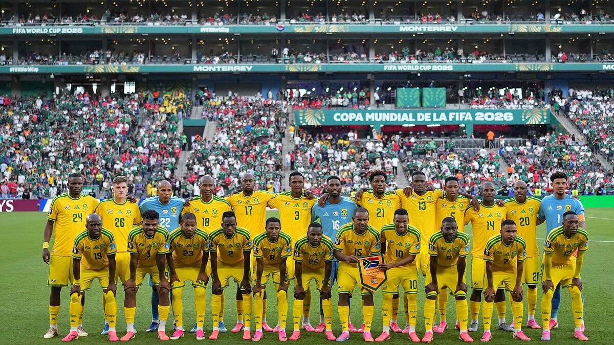 Équipe d’Afrique du Sud avant un match