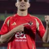 Achraf Bencharki sous le maillot d’Al Ahly.