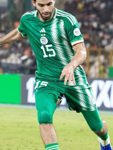 Rayan Aït-Nouri sous le maillot de l’Algérie