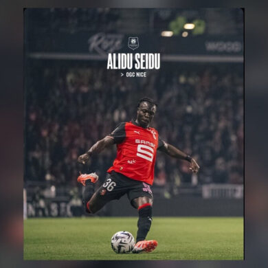 Alidu Seidu rejoint l’OGC Nice en prêt pour la saison 2026-2027.