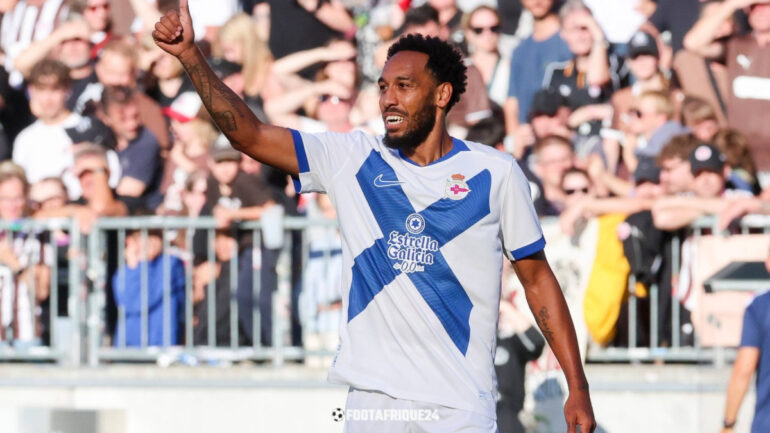 Aubameyang atteint les 250 buts et reste le roi africain en Europe