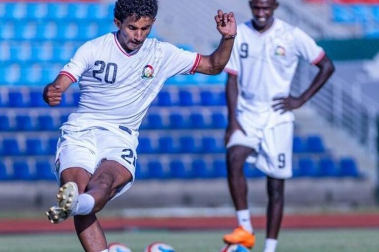 Mohammed Bajaber avec la sélection du Kenya