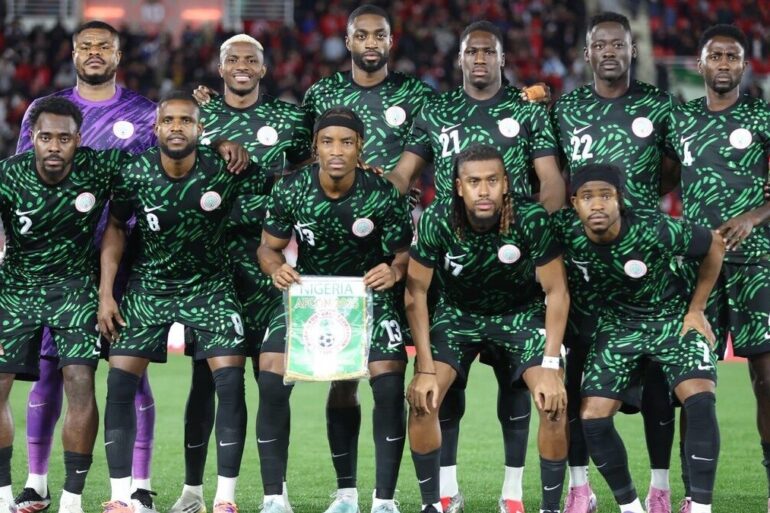 Super Eagles du Nigeria photo d’équipe
