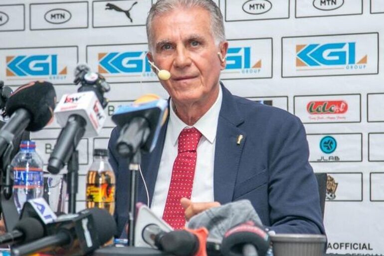 Carlos Queiroz face aux médias