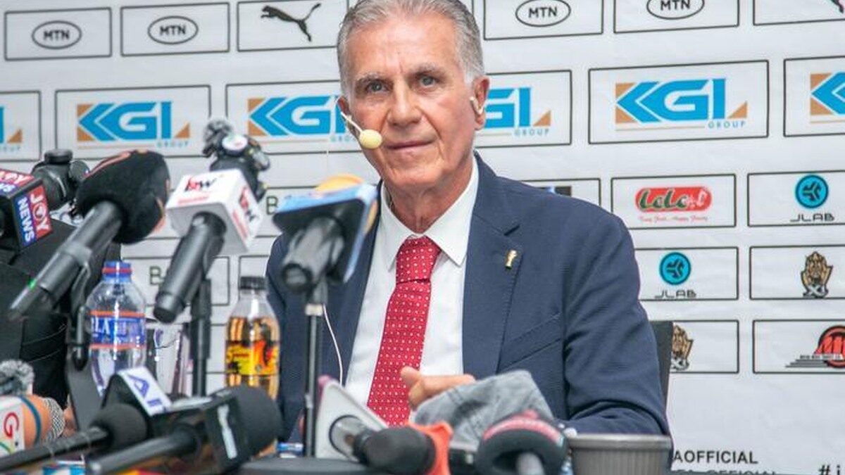 Carlos Queiroz face aux médias