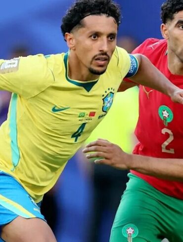 Achraf Hakimi avec la sélection du Maroc