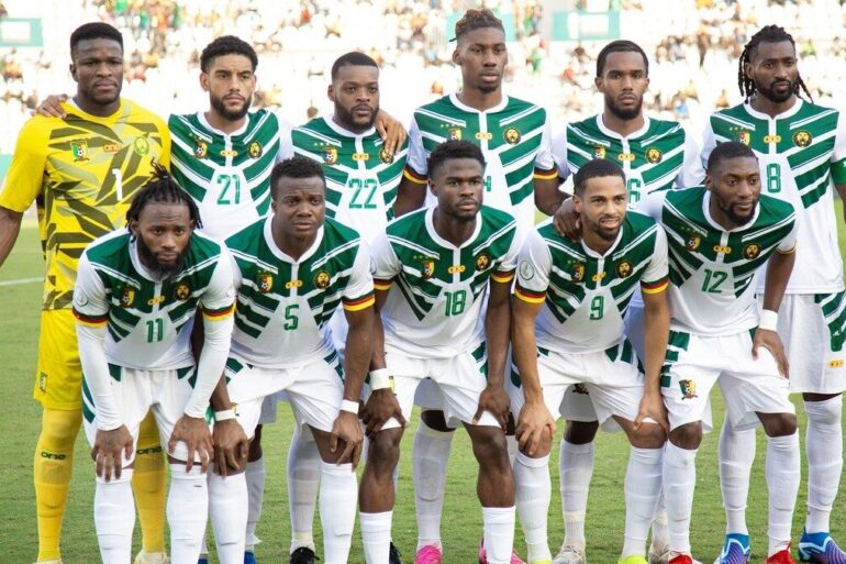 Des joueurs de l’équipe nationale du Cameroun