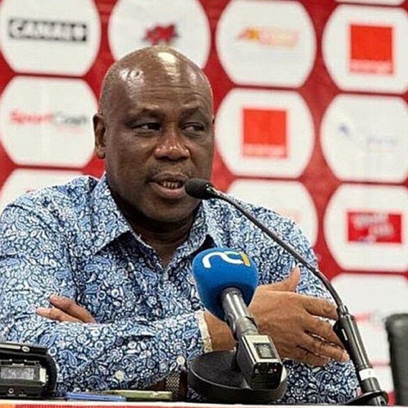 Salif Bictogo en conférence de presse