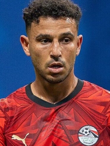 Hamdi Fathi avec la sélection égyptienne.