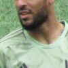 Denis Bouanga pendant un match de football