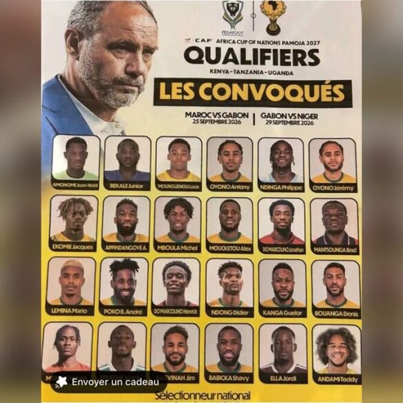 Gabon : Sébastien Migné dévoile sa première liste, Aubameyang absent