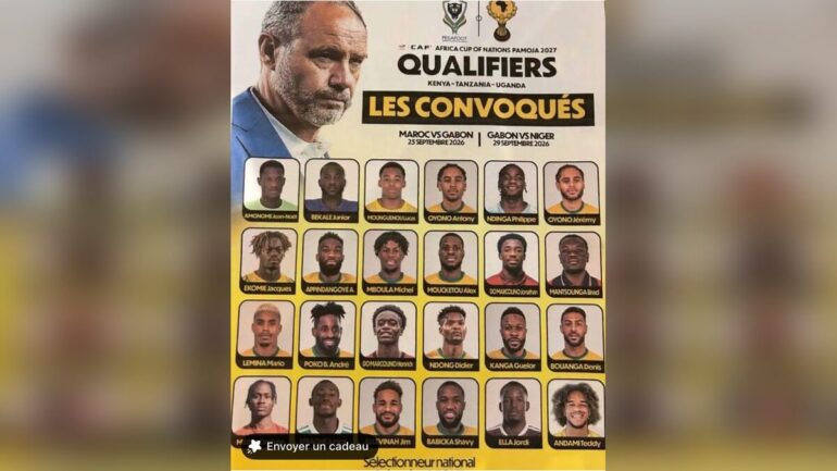 Gabon : Sébastien Migné dévoile sa première liste, Aubameyang absent