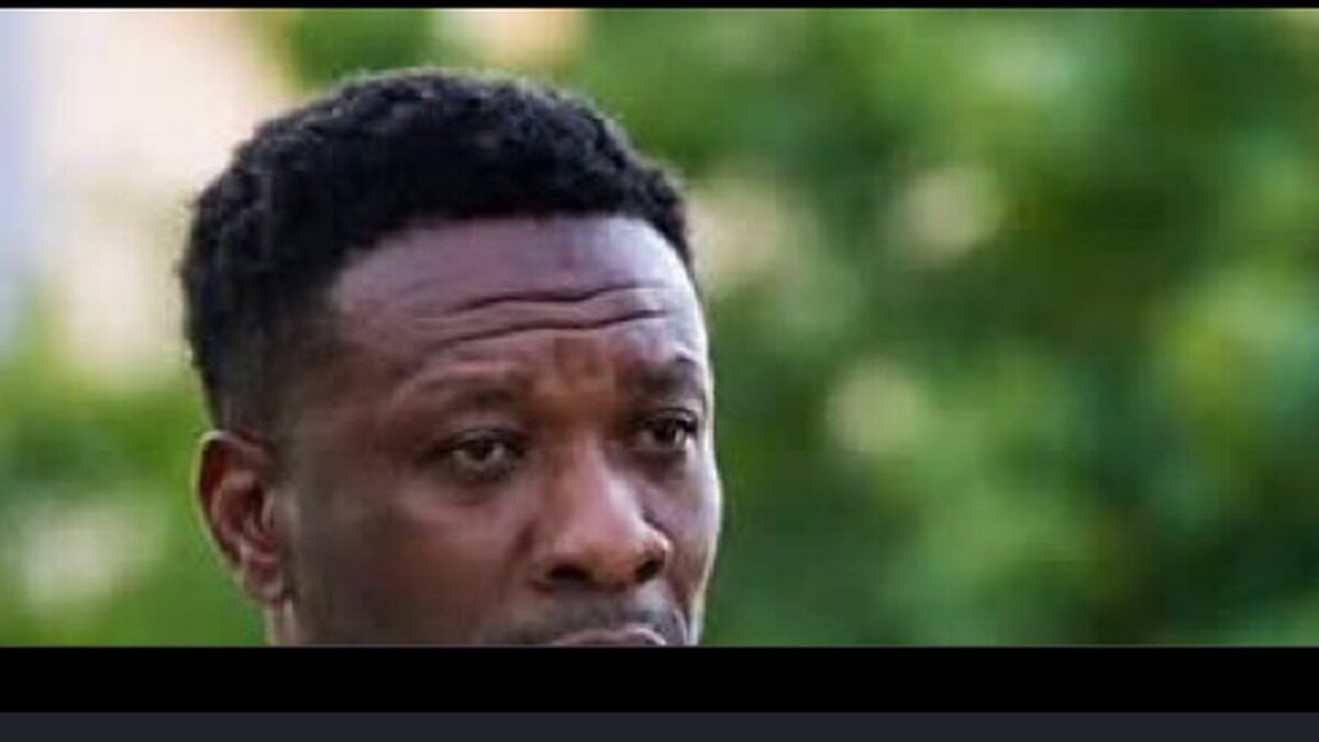 Asamoah Gyan lors d’une apparition liée aux Black Stars du Ghana