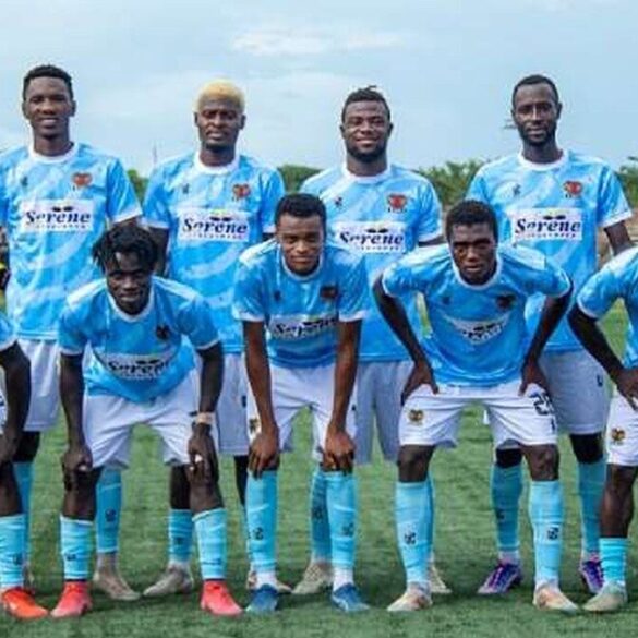 Joueurs de Heart of Lions avant une rencontre