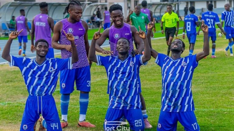 Ghana : le promu Port City gagne 2-0 à Bibiani et grimpe à la troisième place