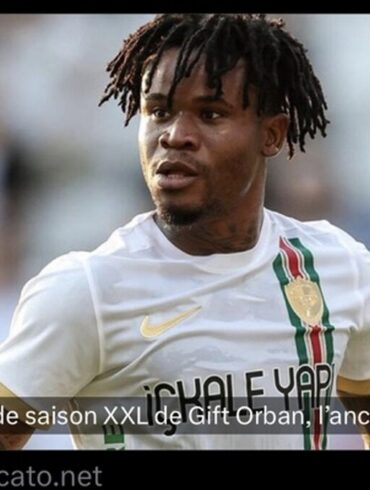 Gift Orban réalise un début de saison spectaculaire avec Amedspor en Süper Lig.