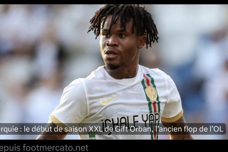 Gift Orban réalise un début de saison spectaculaire avec Amedspor en Süper Lig.