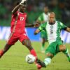 Mama Baldé avec la Guinée-Bissau face au Nigeria