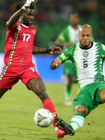 Mama Baldé avec la Guinée-Bissau face au Nigeria