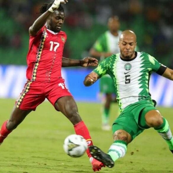 Mama Baldé avec la Guinée-Bissau face au Nigeria