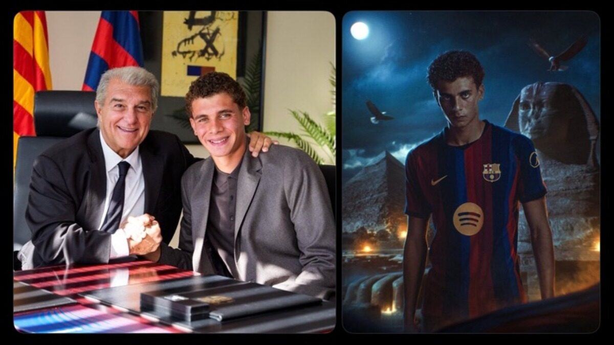 Hamza Abdelkarim est désormais lié au FC Barcelone jusqu’en juin 2030.