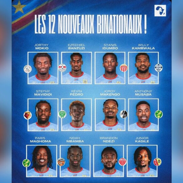 La RDC accélère sa révolution avec douze nouveaux binationaux autour des Léopards