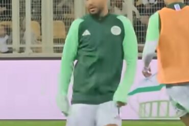 Riyad Mahrez à l’entraînement avec l’Algérie