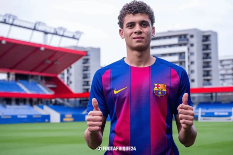 Le Barça verrouille Hamza Abdelkarim jusqu’en 2030