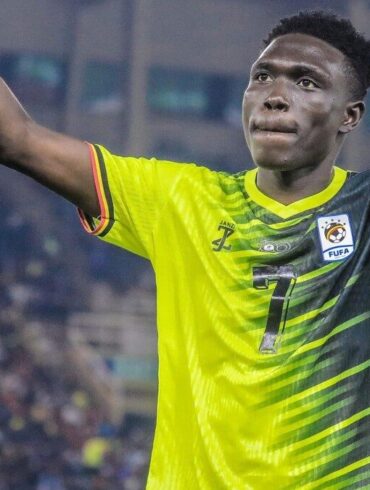 Rogers Mato sous le maillot de l’Ouganda.