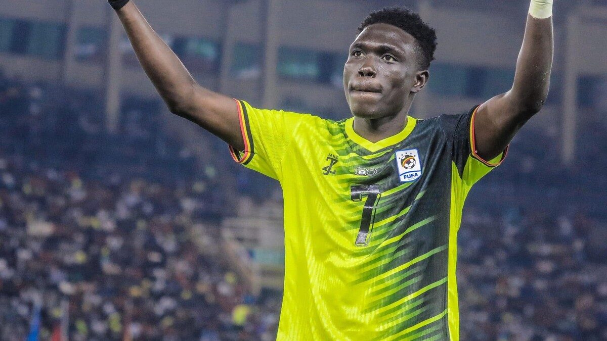 Rogers Mato sous le maillot de l’Ouganda.