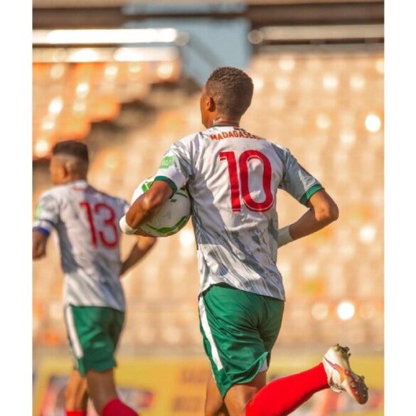 Joueur de Madagascar avec les Barea