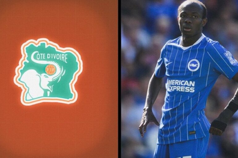 Malick Yalcouyé célèbre la victoire de Brighton à Coventry quelques jours avant son rappel avec la Côte d’Ivoire.