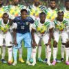 L’équipe nationale du Mali posant avant un match
