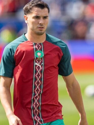 Brahim Diaz avec la sélection du Maroc