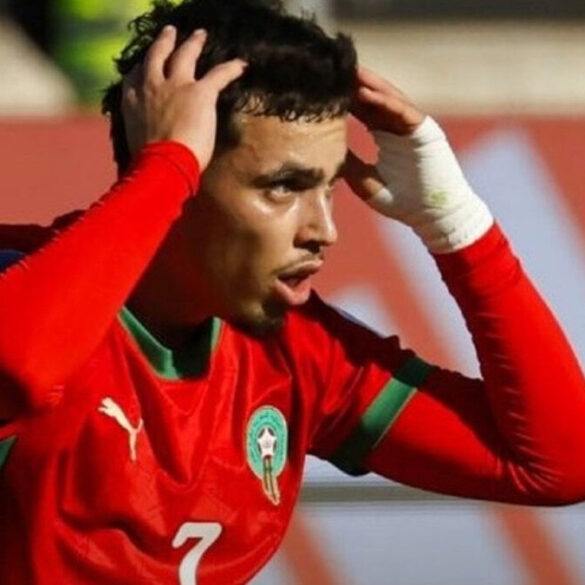 Othmane Maamma reste pour l’instant avec les U23 du Maroc malgré les rumeurs d’une première convocation en A.