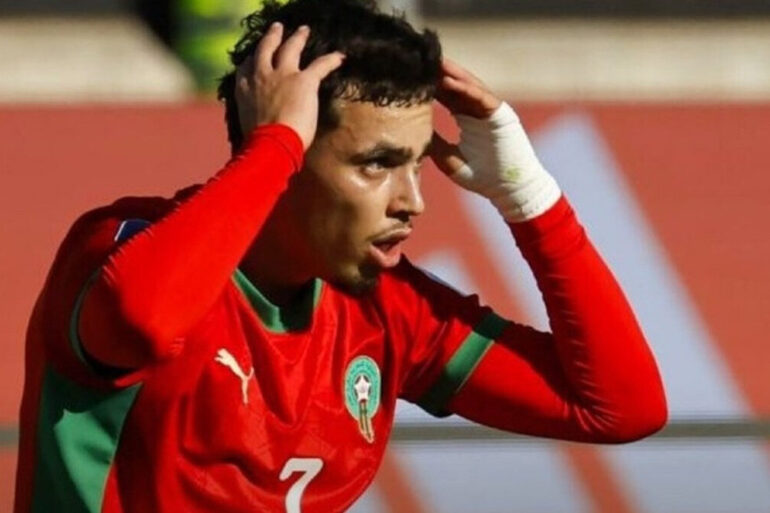 Othmane Maamma reste pour l’instant avec les U23 du Maroc malgré les rumeurs d’une première convocation en A.